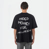 T-shirt Need Money For Mclaren Noir de Dos