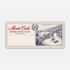 Leclerc Monte Carlo Souvenir Mouse Mat — flat view of the mat.
