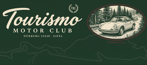 Mousepad Eifel Tourismo Motor Club, detalhe da estampa