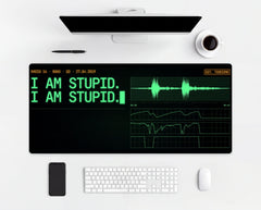 Mousepad Charles Leclerc I Am Stupid