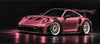 Mousepad Porsche 911 GT3 RS 992 rosa, detalhe da estampa