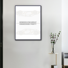 Toile Koenigsegg Jesko – Engineering Purity