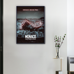 Toile Circuit F1 Monaco