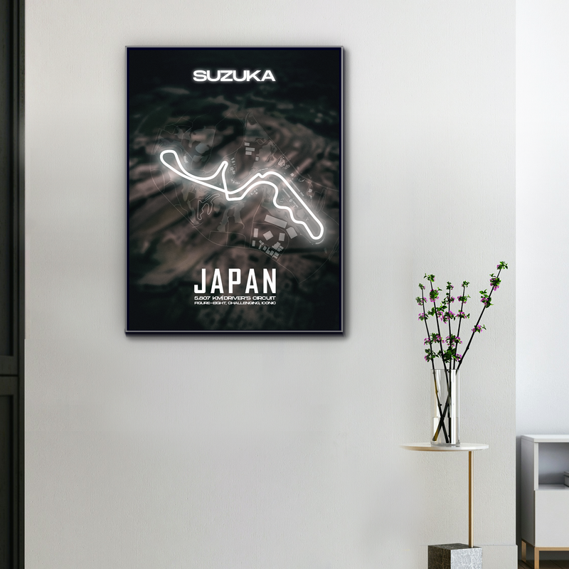 Tela Circuito de F1 de Suzuka Japão, vista 1