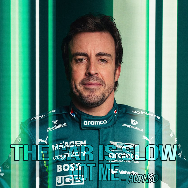 F1 Canvas Alonso – The Car is Slow, Not Me, view 2