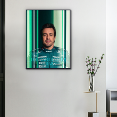 F1 Canvas Alonso – The Car is Slow, Not Me