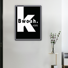 Toile F1 Bwoah Kimi Räikkönen