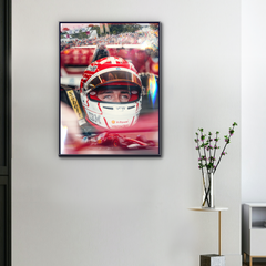 F1 In Charles Leclerc's Eyes Canvas