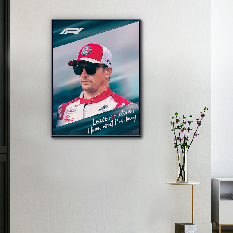 Tela F1 Kimi Räikkönen, vista 1