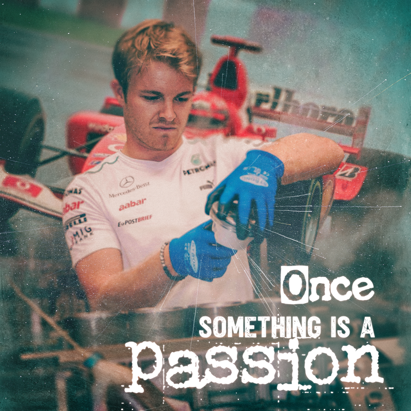 Toile F1 Nico Rosberg L’Ombre du Maître, vue 2
