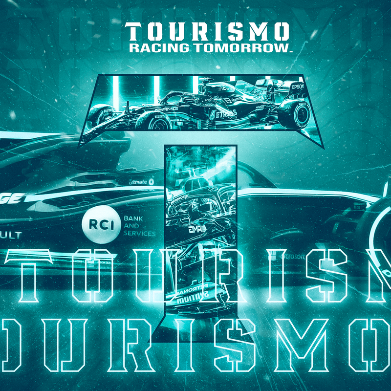 Toile F1 Tourismo Clothing Racing, vue 2