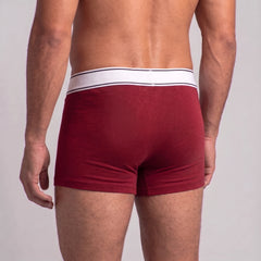 Cueca boxer CAR CODE personalizável, vermelho