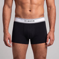 Cueca boxer CAR CODE personalizável, preto
