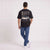 T-shirt Bugatti Chiron Super Sport noir vu de dos