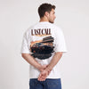 T-shirt Dodge Demon 170 Last Call blanc porté de dos