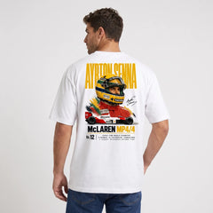 Camiseta F1 Ayrton Senna Signature