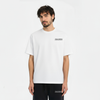 T-shirt F1 Suzuka Circuit du Japon blanc – modèle de profil, logo Tourismo brodé côté cœur