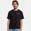 T-shirt Mustang Shelby GT500 noir – vue latérale – style casual sur mannequin