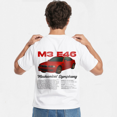 Camiseta BMW M3 E46 vermelho