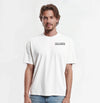 T-shirt Ferrari LaFerrari blanc, logo minimaliste sur le devant