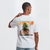 T-shirt blanc Lando Norris Signature Edition avec design imprimé dans le dos, casque vert et McLaren MCL39