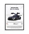 Poster Mercedes-Benz SLS AMG